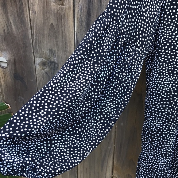 Loft Polka dot loft flowy top - Picture 4 of 4